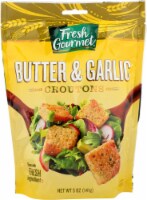 Fresh Gourmet Premium Croutons Butter & Garlic Flavor (Pack of 10)
