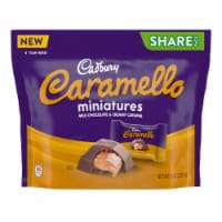 Cadbury Carmello Miniatures Milk Chocolate and Caramel Candy Share (Pack of 14)