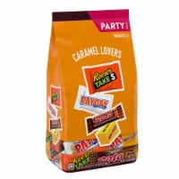 Hershey Caramel Lovers Caramel Assortment Snack Size Candy, (Pack of 48)