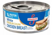 Swanson Premium White Chunk Chicken Breast in Water - 4.5oz (Pack of 18)