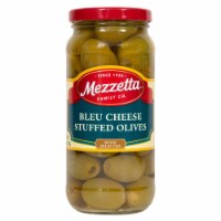 Mezzetta Stuffed Olives, Bleu Cheese (Pack of 2)