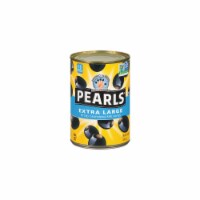 Pearls Ripe Pitted Extra-Large Black Olives (Pack of 2)