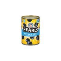 Pearls Ripe Pitted Extra-Large Black Olives (Pack of 3)