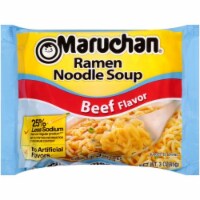 Wholesale Beef Flavor Ramen Noodle Soup (Pack of 48)