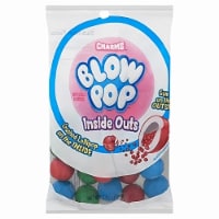 Charms Blow Pop Gumballs Candy, Inside Outs, 7 Ounce Bag (Pack of 4)