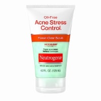 Neutrogena Oil-Free Acne Stress Control Power-Clear Scrub, 4.2 Fl. Oz. (Pack of 14) Perspective: Main