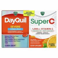 Vicks DayQuil & Super C Convenience Pack (Pack of 24)