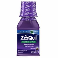 Vicks ZzzQuil Nighttime Sleep Aid, Warming Berry Liquid (Pack of 20)