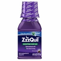 Vicks ZzzQuil Nighttime Sleep Aid, Warming Berry Liquid (Pack of 48)