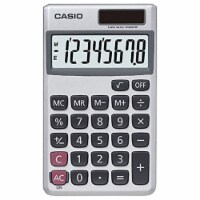 Casio SL-300SV Solar Powered Standard Function Calculator (Pack of 4)