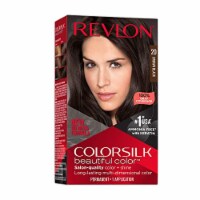 Colorsilk Beautiful Color Permanent Hair Color 020 Brown Black (Pack of 2)