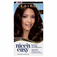 Clairol Nice'n Easy Permanent Hair Dye, 3 Brown Black Hair Color (Pack of 20)