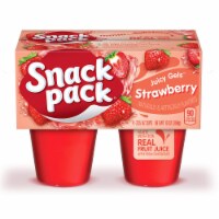 Snack Pack Juicy Gels, Strawberry (Pack of 18)