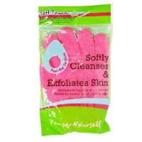 Brite Concepts, Soft Touch Exfoliating Gloves - 1 ct Assorted Color (Pack of 10)