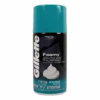 Gillette Foamy Shaving Cream, Sensitive Skin (Pack of 32)
