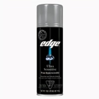 Ultra Sensitive Shave Gel Men Shave Gel by Edge, 7 Ounce (Pack of 18)