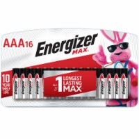 Energizer MAX AAA Batteries, Alkaline Triple A Batteries (16 Count) (Pack of 20)
