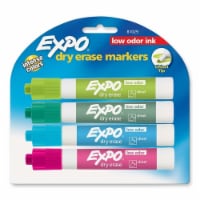 Expo, Dry Erase Markers, Low Odor Ink (Pack of 4)