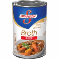 Swanson 100% Natural Beef Broth (Pack of 48)