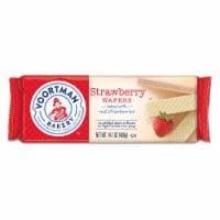 Voortman Wafers, Strawberry, Wrapper (Pack of 20)