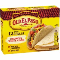 Old El Paso Crunchy White Corn Shells (Pack of 20)
