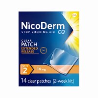 Nicoderm CQ Clear w/ SmartControl Technology, Step 2, (Pack of 6) Perspective: Main
