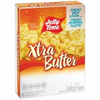 Jolly Time Xtra Butter Microwave Popcorn (Pack of 48)
