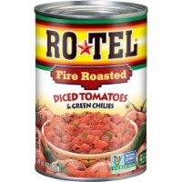 Rotel Fire Roasted Diced Tomatoes & Green Chilies (Pack of 32) Perspective: Main