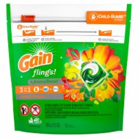 Gain Flings Island Fresh Scent Laundry Detergent (Pack of 48) Perspective: Main