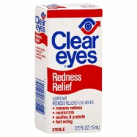 Clear Eyes Redness Relief Lubricant Redness Relief Eye Drops (Pack of 48) Perspective: Main
