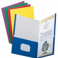 Wholesale Oxford Twin Pocket Folders with Fasteners (Pack of 8) Perspective: Main