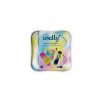 Welly Bandages | Adhesive Flexible Fabric Bravery Badges (Pack of 12) Perspective: Main