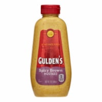 Gulden's Guldens Spicy Brown Mustard Squeeze Bottle (Pack of 32) Perspective: Main