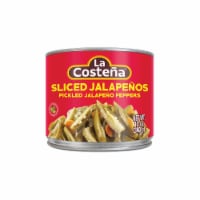 La Costeña Sliced Jalapeno Peppers | Pickled Green Hot Jalapeños | 12 Ounce can (Pack of 8) Perspective: Main