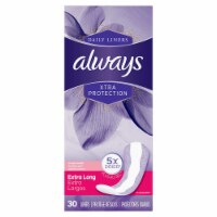 Always Xtra Protection Daily Liners Extra Long Clean Scent (Pack of 14) Perspective: Main
