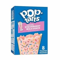Kellogg's Pop-Tarts Toaster Pastries Frosted Strawberry Milkshake (Pack of 6) Perspective: Main