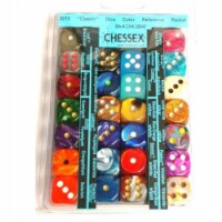 Chessex CHX275AA Dice PL Classic - Box of 50