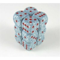 Chessex Manufacturing 25700 Air Speckled - 6 Sided 16 mm Dice Set Of 12