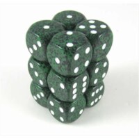 Chessex Manufacturing 25725 Recon Speckled - 6 Sided 16 mm Dice Set Of 12