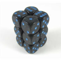 Chessex Manufacturing 25738 Bluestars Speckled - 6 Sided 16 mm Dice Set Of 12