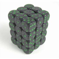 Chessex Manufacturing 25910 Earth Speckled - 6 Sided 12 mm Dice Set Of 36