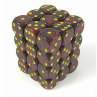 Chessex Manufacturing 25923 Mercury Speckled - 6 Sided 12 mm Dice Set Of 36