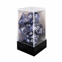 Chessex 7 Set Dice Nebula Black/White CHX 27408
