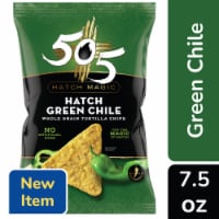 505 Hatch Magic Green Chile Tortilla Chips Perspective: Main