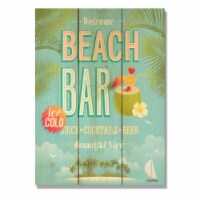 Day Dream HQ WWBB1115 11 x 15 in. Beach Bar Wall Art