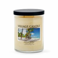 Village Candle® Coconut Breeze Jar Candle Perspective: Main