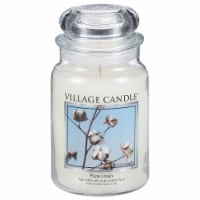 Village Candle Pure Linen Jar Candle Perspective: Main