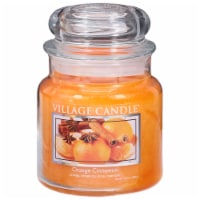 Village Candle Orange Cinnamon Jar Candle Perspective: Main
