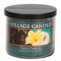 Village Candle Tropical Getaway Scented Candle Bowl Perspective: Main
