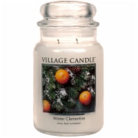 Village Candle Winter Clementine Jar Candle Perspective: Main